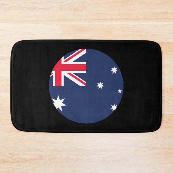 Item preview, Australia Circle Flag (On Black) designed and sold by STUDIO-72.