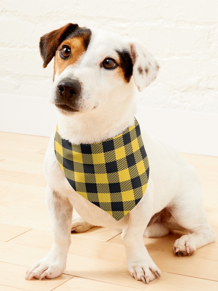 Buffalo plaid sale bandana for dogs