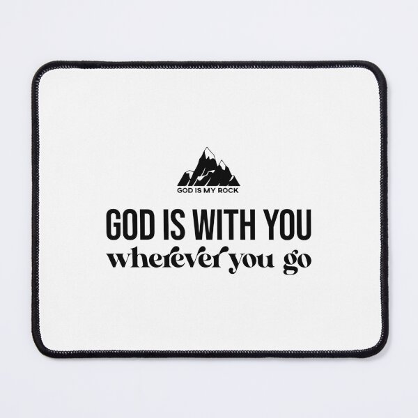 Item preview, God is with you wherever you go designed and sold by Larrix.