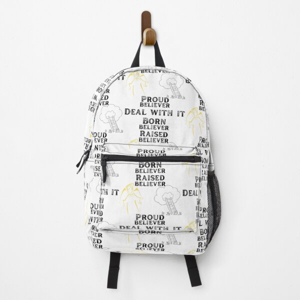 Item preview, Born believer raised believer proud believer deal with it designed and sold by movie-popcorn.