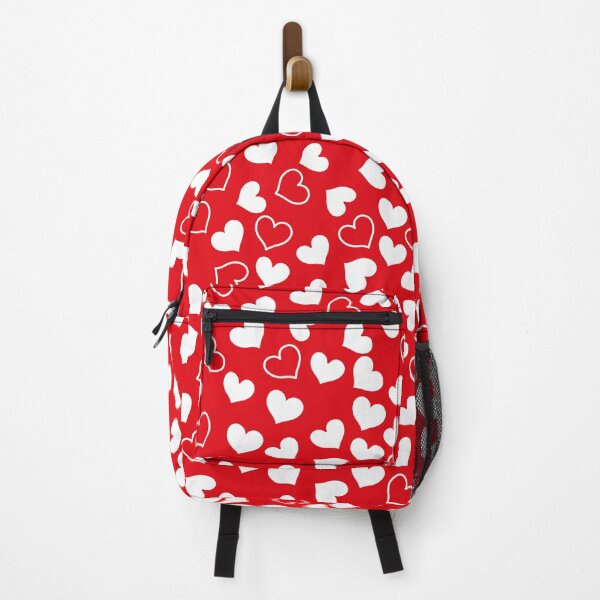 Item preview, Seamless stylish red pattern with hearts designed and sold by paolboa.