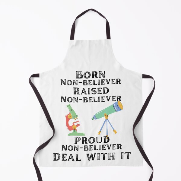 Item preview, Born non believer raised non believer proud non believer deal with it designed and sold by movie-popcorn.