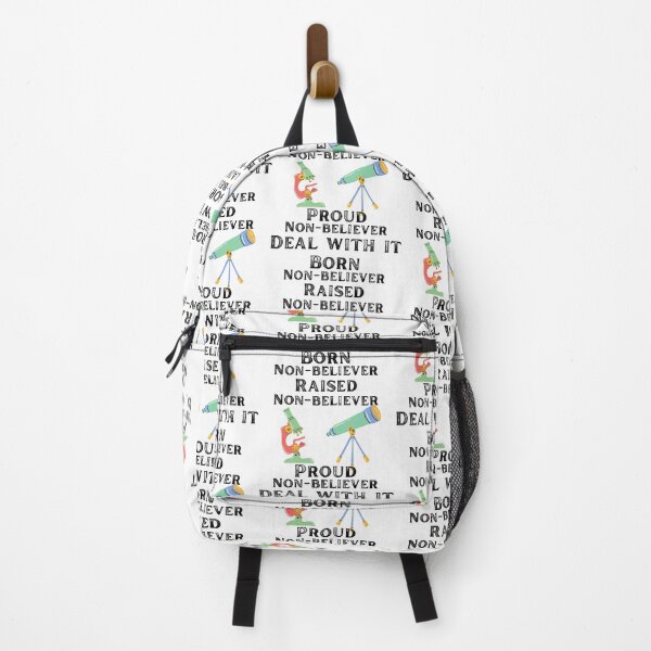 Item preview, Born non believer raised non believer proud non believer deal with it designed and sold by movie-popcorn.
