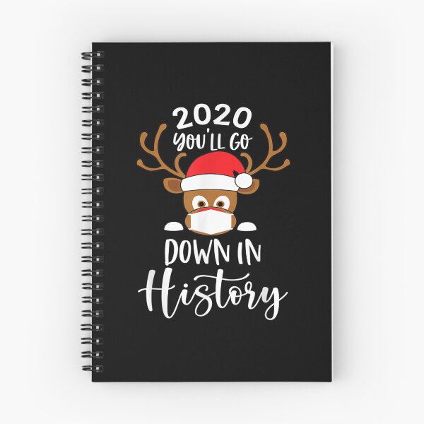 Artikelvorschau, 2020 gehen Sie in die Geschichte der lustigen Weihnachtsquarantäne ein entworfen und verkauft von AgnesGeller.