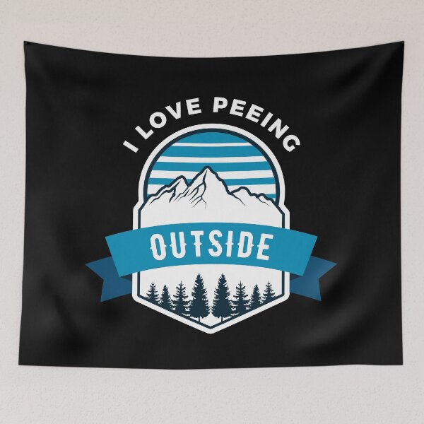 Item preview, I Love Peeing Outside designed and sold by zakariadesigner.