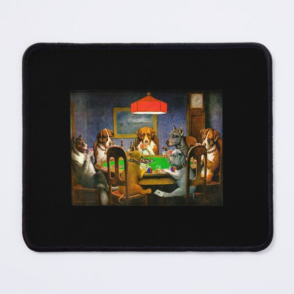 Item preview, A Friend in Need (Dogs Playing Poker) designed and sold by AgnesGeller.