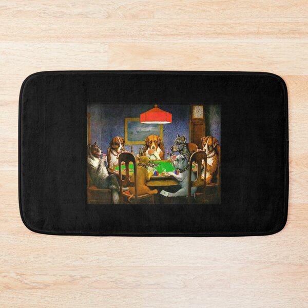 Item preview, A Friend in Need (Dogs Playing Poker) designed and sold by AgnesGeller.