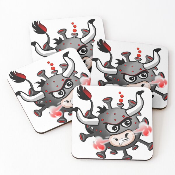 Item preview, Brave bull coronatoro angry gray of the San Fermines designed and sold by simonsitos.