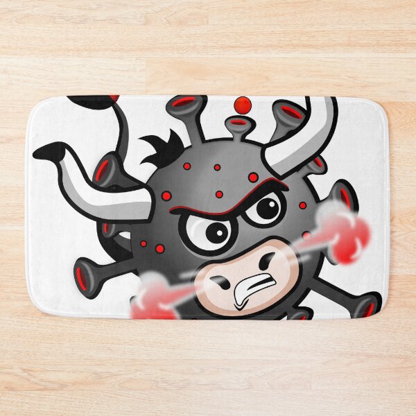 Item preview, Brave bull coronatoro angry gray of the San Fermines designed and sold by simonsitos.