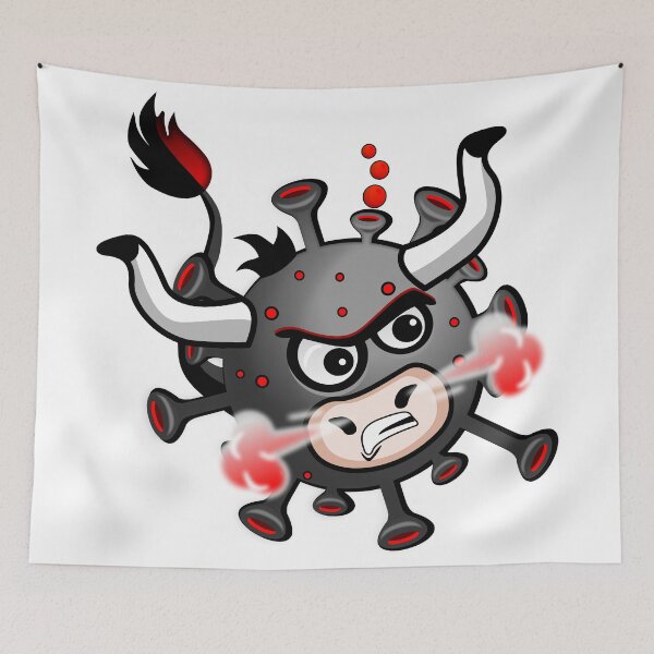 Item preview, Brave bull coronatoro angry gray of the San Fermines designed and sold by simonsitos.