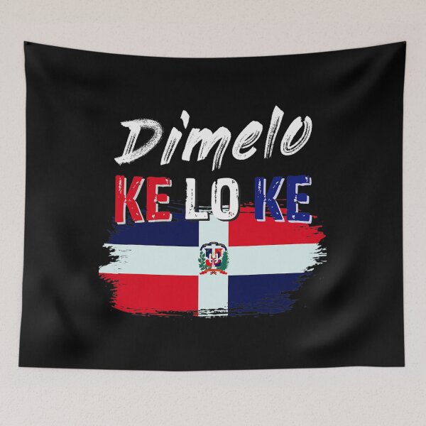 Item preview, Dimelo Ke Lo Ke Dominican Republic Flag T-Shirt designed and sold by devoteddoubt112.