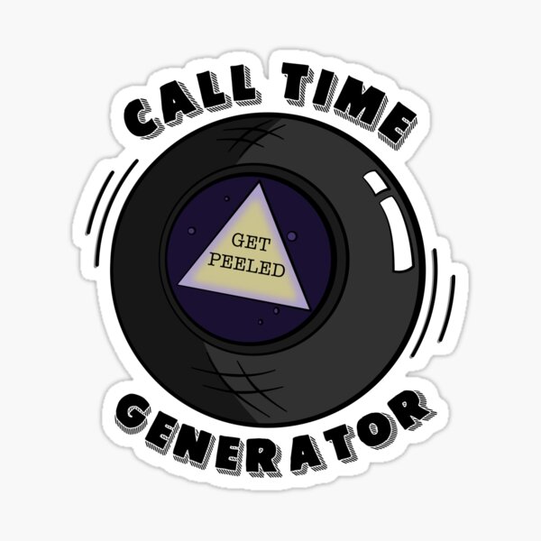 Item preview, Crew Call Time Generator designed and sold by Full Metal Sloth.