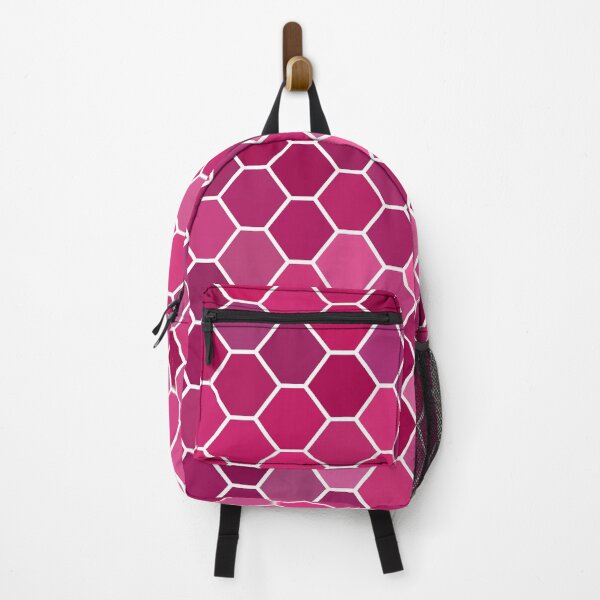 Item preview, Shades of Pink Hexagon Tiles Pattern designed and sold by patternsoup.
