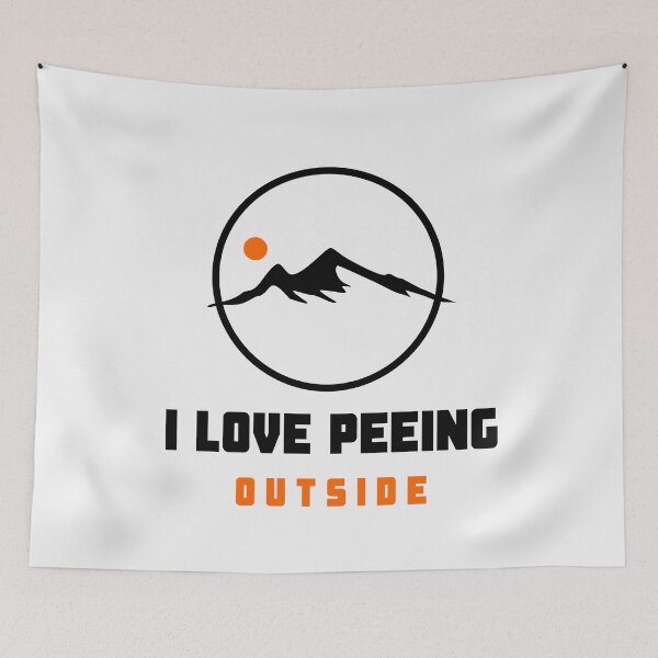 Item preview, I Love Peeing Outside designed and sold by zakariadesigner.