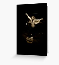 Tim Minchin - Blow Drying Greeting Card