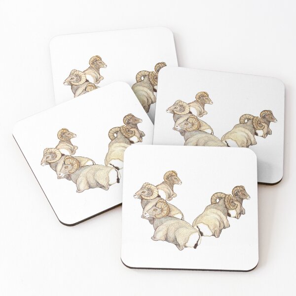 Item preview, Rams in Queue designed and sold by mrHydeArt.