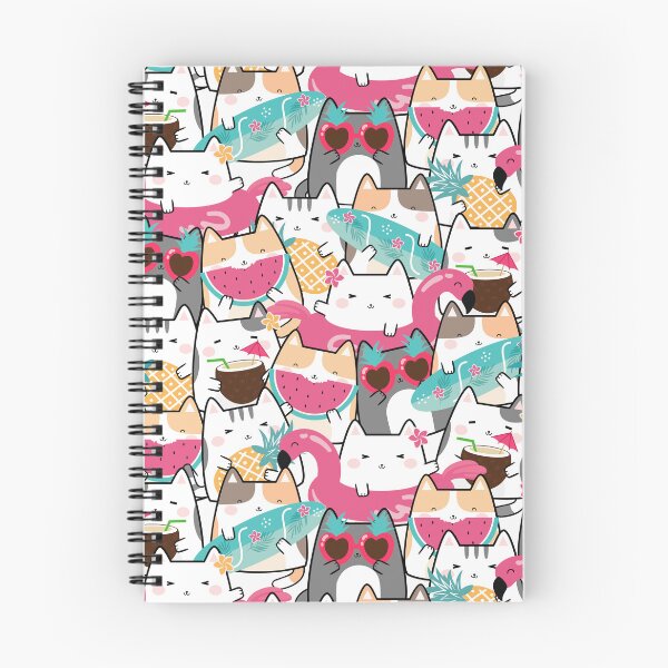 Aperçu de l'œuvre summertime fun 2022, enjoy summertime beach 2022 for cat lovers créée et vendue par Nicedeco.