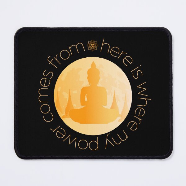 Item preview, Enlightened Buddha Sunrise Power Floor Pillow designed and sold by MagicWolfStar.