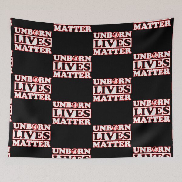 Item preview, Unborn Lives Matter designed and sold by WoodburyLake.