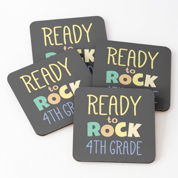 Item preview, Ready to Rock fourth grade designed and sold by Think4Prints.
