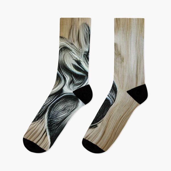 Item preview, heart charcoal on wood black, white and brown designed and sold by Surrealarts727.