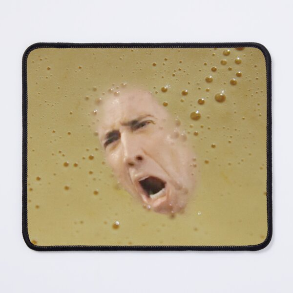 Item preview, Funny Nicolas Cage drowning in pancake batter. Chef gift idea. designed and sold by Cool Stuff Galore.