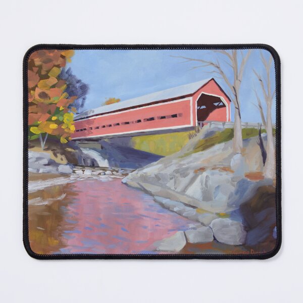 Item preview, Balthazar Covered Bridge Quebec Canada designed and sold by Greg Dorosh.