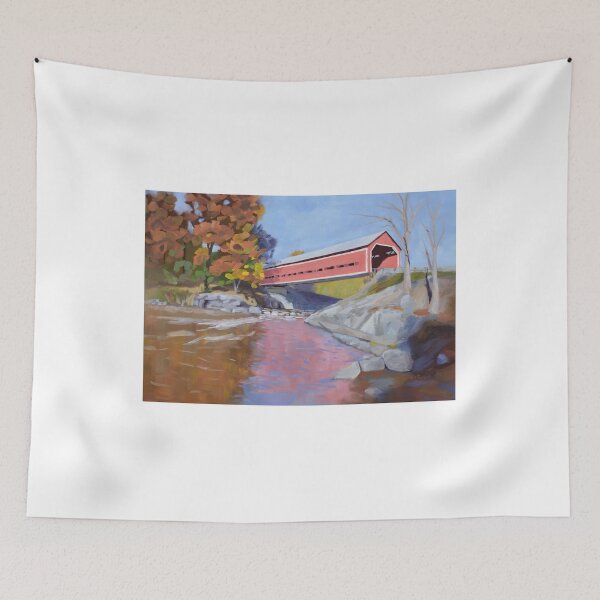 Item preview, Balthazar Covered Bridge Quebec Canada designed and sold by Greg Dorosh.