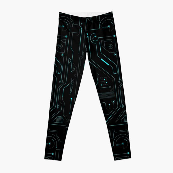 Circuit Board Leggings with pockets - Sporty Chimp legging