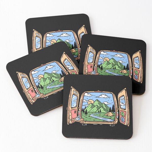 Item preview, Beautiful Summer Mountain View In The Car designed and sold by CustomAssist.