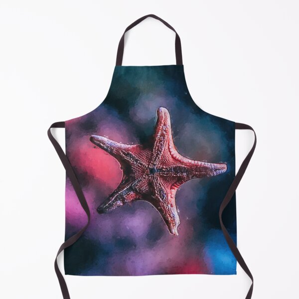 Item preview, Purple Starfish Under The Ocean, Cute Starfish Under the Ocean Life, Purple Sea Star Under The Ocean, Adorable Starfish Realistic Painting designed and sold by Trendymotion.