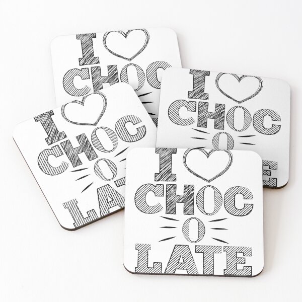Item preview, I Love Chocolate Design designed and sold by CreativNode.