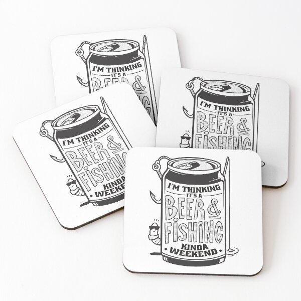 Item preview, funny sayings: beer and fishing weekend - gift for anglers designed and sold by JanooFactory.