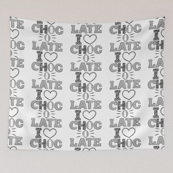 Item preview, I Love Chocolate Design designed and sold by CreativNode.