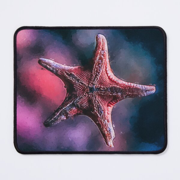 Item preview, Purple Starfish Under The Ocean, Cute Starfish Under the Ocean Life, Purple Sea Star Under The Ocean, Adorable Starfish Realistic Painting designed and sold by Trendymotion.