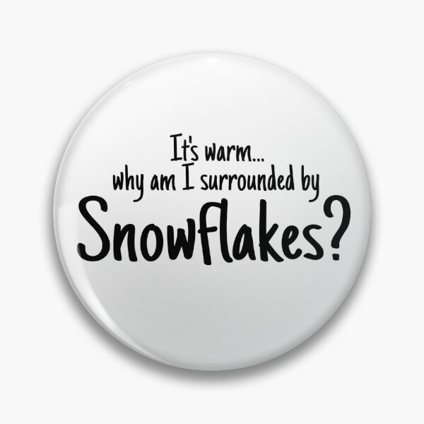 Item preview, It's warm... why am I surrounded by Snowflakes? designed and sold by VinMoll.