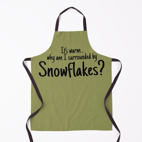 Item preview, It's warm... why am I surrounded by Snowflakes? designed and sold by VinMoll.