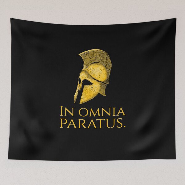 Item preview, In Omnia Paratus - Prepared In All Things - Ready For Anything - Classical Latin Quote designed and sold by Styrman.