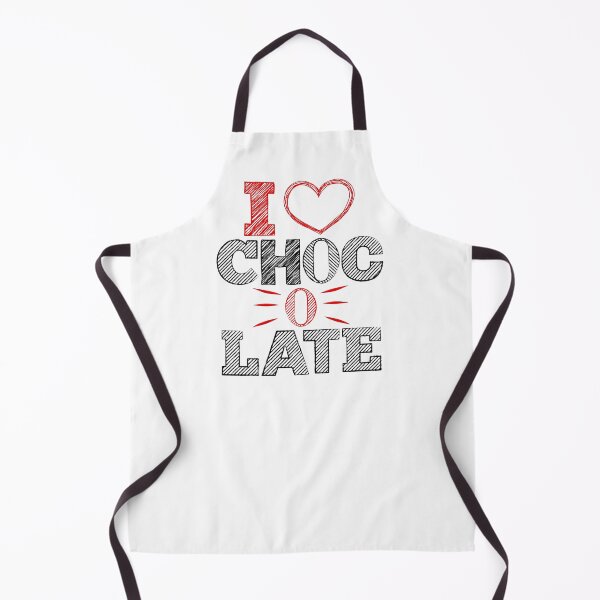 Item preview, I Love Chocolate Design - Black and Red designed and sold by CreativNode.