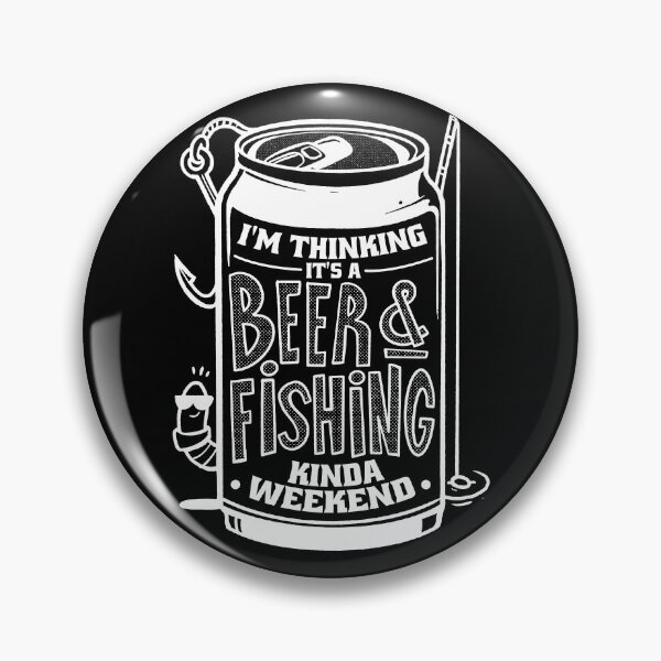 Item preview, funny sayings: beer and fishing weekend - gift for anglers designed and sold by JanooFactory.