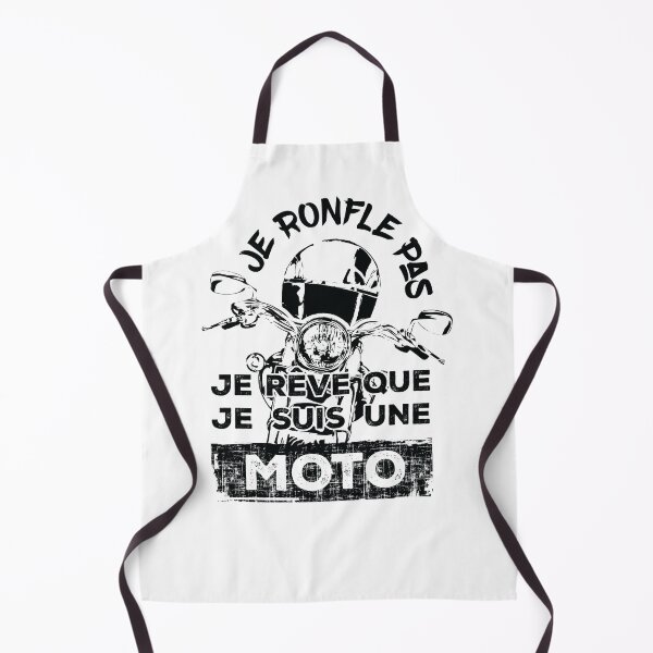 Item preview, Je ronfle pas, je rêve que je suis une moto - Noir designed and sold by F440.