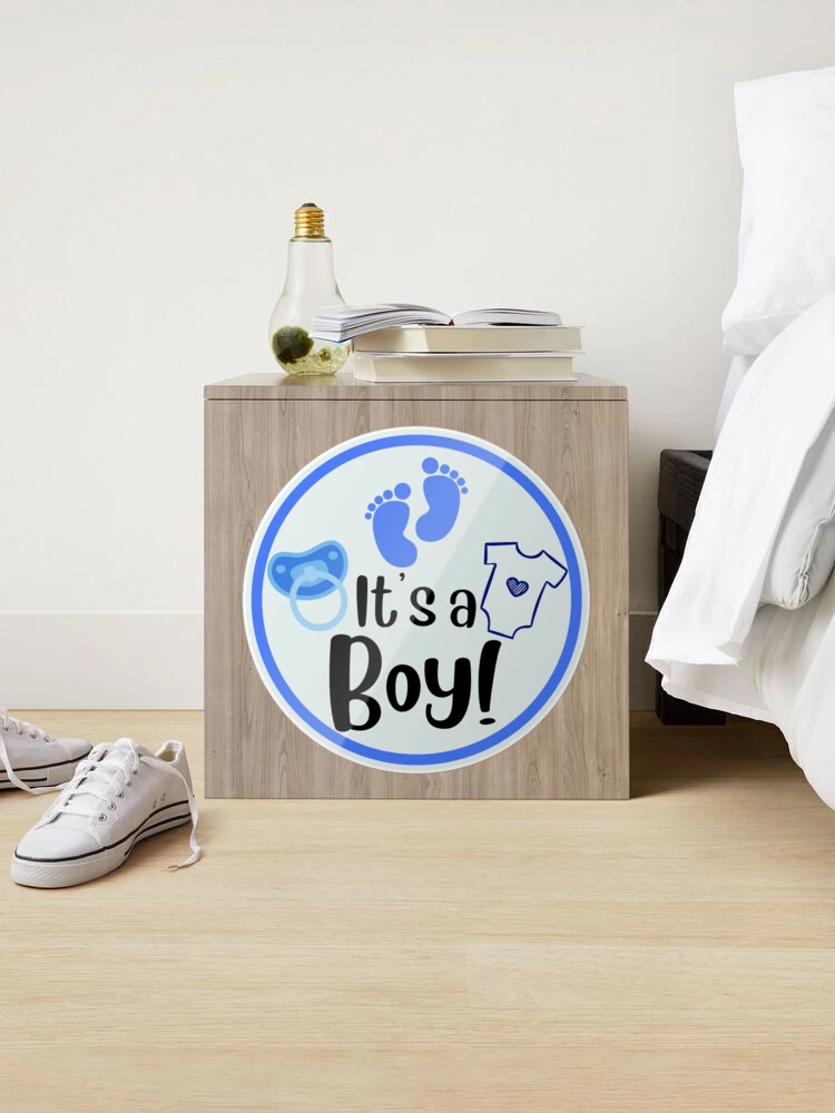 It's a Boy stickers, Zazzle