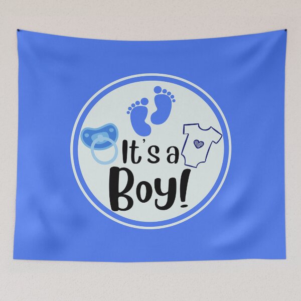 Item preview, It's A Boy! designed and sold by BronikowskiART.