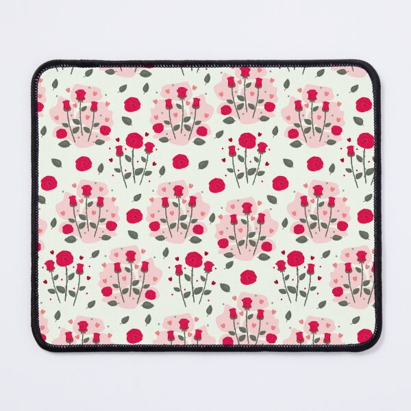 Item preview, Red roses, seamless pattern designed and sold by OM-lova.