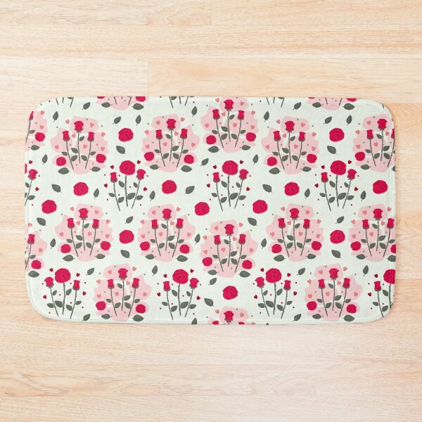 Item preview, Red roses, seamless pattern designed and sold by OM-lova.