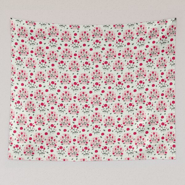 Item preview, Red roses, seamless pattern designed and sold by OM-lova.