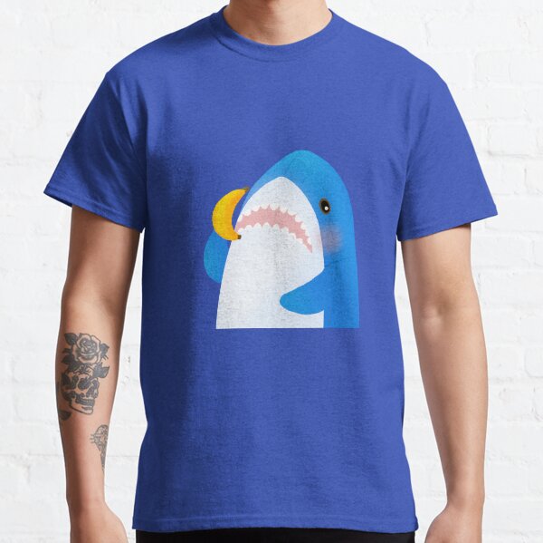 Item preview, Blahaj/shark: banana phone designed and sold by BrucieNoms.