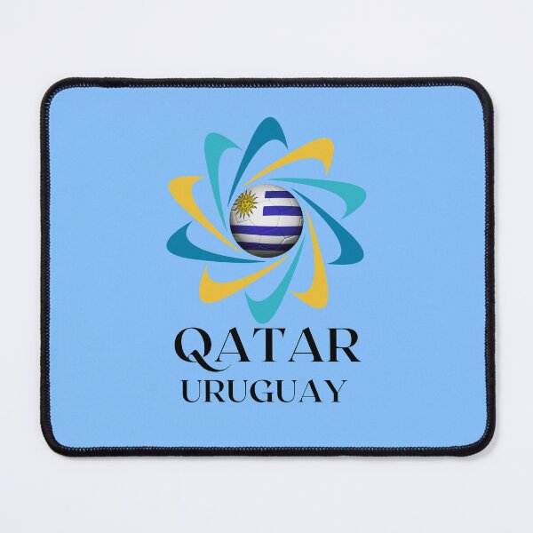 Item preview, Qatar Football soccer team Uruguay  designed and sold by DesignsbyMona.