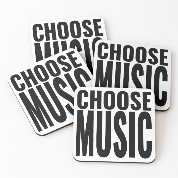 Item preview, Choose Music, Nostalgic Retro Slogan Motif designed and sold by Harlake.