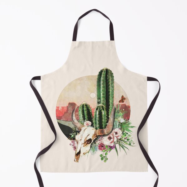 Item preview, Desert cactus, watercolor cow Skull and succulents plant, catus and flowers designed and sold by Collagedream.